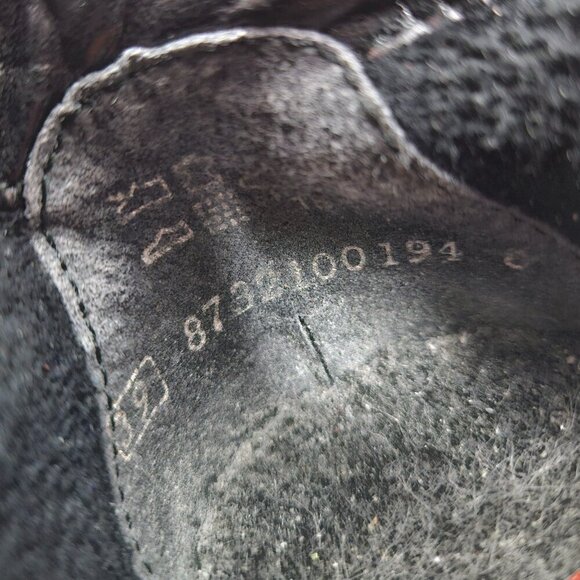 Rieker Antistress Rebecca Embossed Leather Side Lace Up Heel Ankle Boot 39/US 8 - Picture 12 of 13